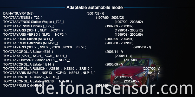 Autoteile Kurbelwellensensor für TOYOTA HILUX LEXUS 90919-05026 9091919014